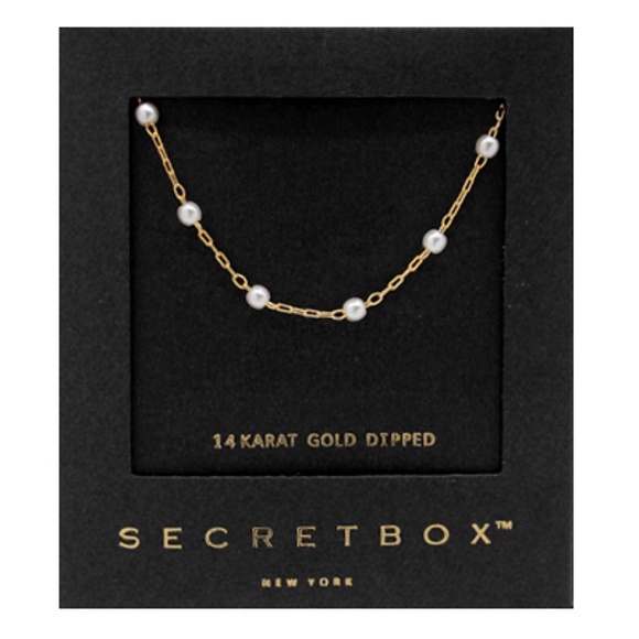 Pearl Station Chain Necklace - Picture 1 of 1